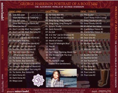 GEORGE HARRISON / PORTRAIT OF A BOOT LEG (3CD)