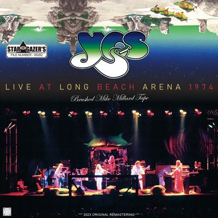 YES / BRUSHED MIKE MILLARD TAPE LIVE AT LONG BEACH ARENA 1974 (2CDR)