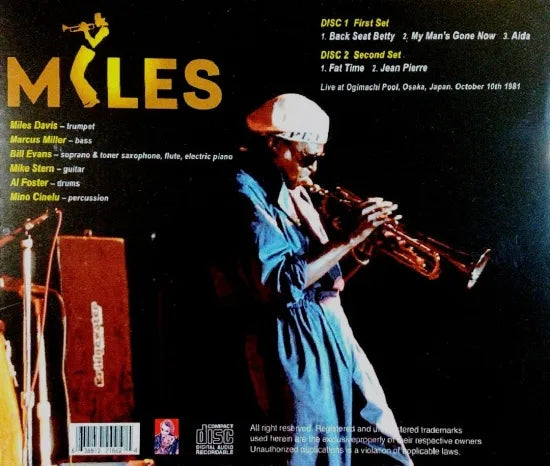 MILES DAVIS / OSAKA 1981 (2CDR)