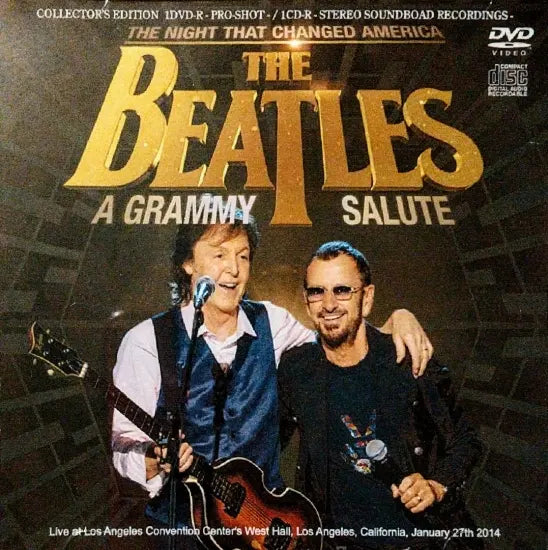 THE BEATLES / The Night That Changed America A Grammy Salute 2014 PROSHOT 123min/ SOUNDBOAD (1DVDR＋1CDR)