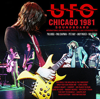 UFO / CHICAGO 1981 CAJA DE SONIDO (2 CDR)