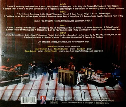 BOB DYLAN / 2 SHOWS FROM US TOUR 2021 (4CDR)