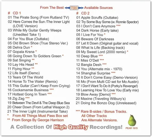 George Harrison / Pure Harrison (2CD)