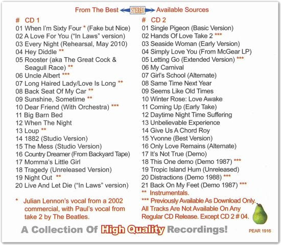 Paul McCartney / Precious & Rare (2CD)