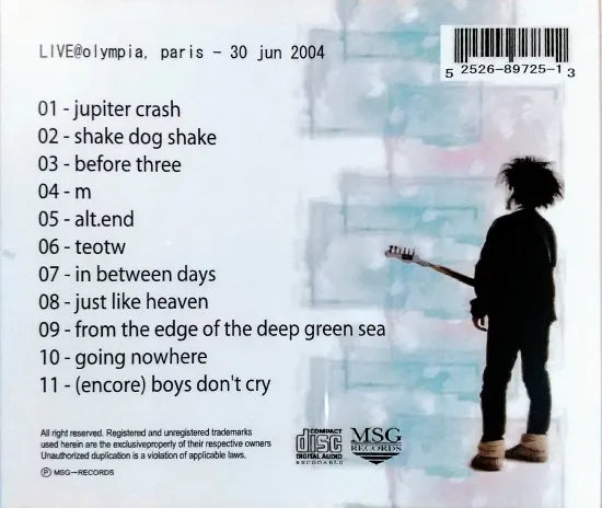 THE CURE / Corruption SOUNDBOARD (1CDR)