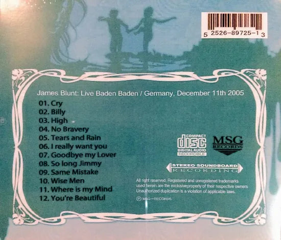 JAMES BLUNT / Brilliant Moment SOUNDBOARD (1CDR)