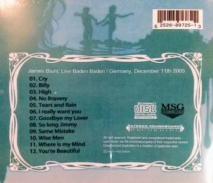 JAMES BLUNT / Brilliant Moment SOUNDBOARD (1CDR)