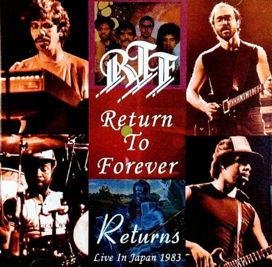 Return To Forever / Returns Live In Japan 1983 STEREO SOUNDBOARD (1CDR)
