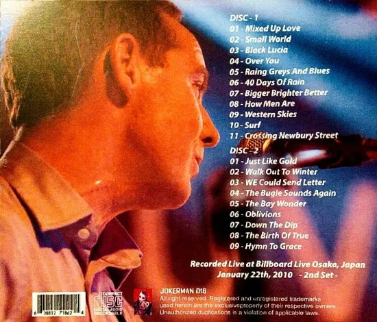 Roddy Frame / Billboard Live Osaka 2010 2nd Set (2CDR)