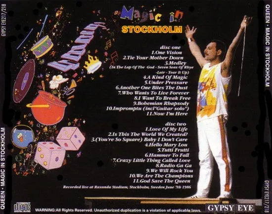 QUEEN / MAGIC IN STOCKHOLM (2CD)