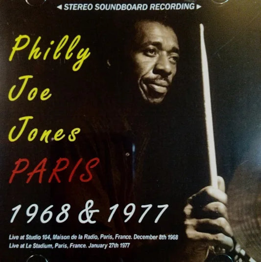 Philly Joe Jones / París 1968 y 1977 SONIDO ESTÉREO (2 CD)
