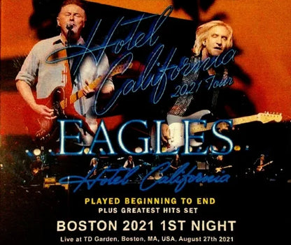 EAGLES / BOSTON 2021 1ST NIGHT (3CDR)
