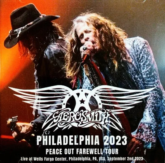 AEROSMITH / PHILADELPHIA 2023 PEACE OUT FAREWELL TOUR (2CDR)