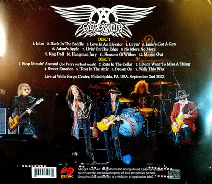 AEROSMITH / PHILADELPHIA 2023 PEACE OUT FAREWELL TOUR (2CDR)