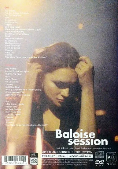 Norah Jones / Baloise Session 2016 STEREO SOUNDBOARD Pro shot (2CDR+1DVDR)