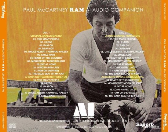 PAUL McCARTNEY & WINGS / JOHN LENNON / AI - AUDIO COMPANION 8 CD Set