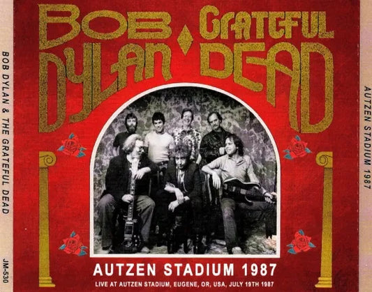 BOB DYLAN & THE GRATEFUL DEAD / AUTZEN STADIUM 1987 SOUNDBOARD (4CDR)