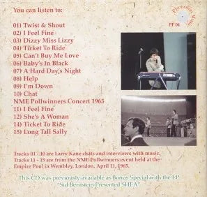 THE BEATLES & LARRY KANE / MUSIC AND INTERVIEWS (1CD)