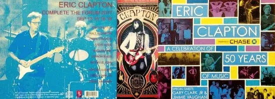 ERIC CLAPTON / COMPLETE THE FORUM 2017 SEP 13 15 16 18 (8CDR)