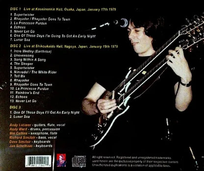 CAMEL / FIRST TIME IN JAPAN 1979 (3CDR)