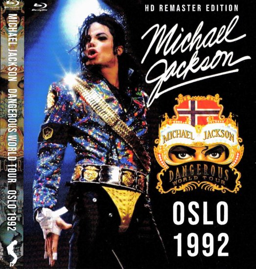 MICHAEL JACKSON / Dangerous World Tour Oslo 1992 (1BDR)