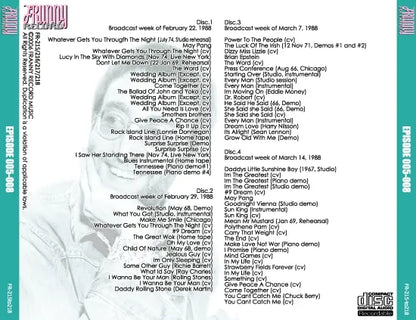 JOHN LENNON / LOST LENNON TAPES EPISODE 005-008 (4CDR)