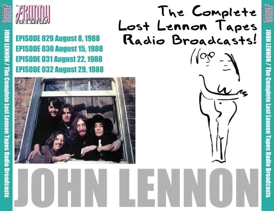 JOHN LENNON / LOST LENNON TAPES EPISODE 029-032 (4CDR)
