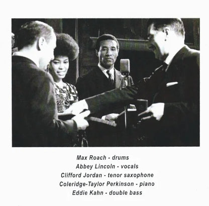 Max Roach Quartet con Abbey Lincoln / LIVE FREEDOM NOW SUITE Versión larga SBD y Pro-shot (1 CDR + 1 DVDR)