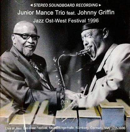 Junior Mance Trio con Johnny Griffin / Festival de Jazz Ost-West 1996, SONIDO ESTÉREO (1 CD)