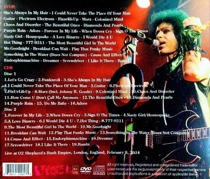 Prince / O2 Empire 2014 (1DVDR+2CDR)