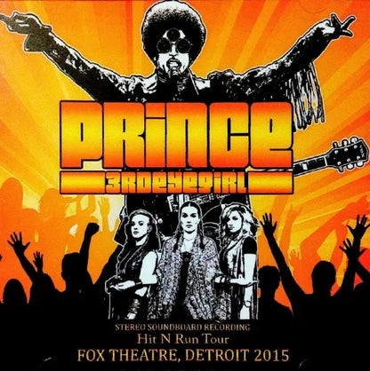 PRINCE & 3RD EYE GIRL / FOX THEATRE, DETROIT 2015 SOUNDBOARD (2CDR)