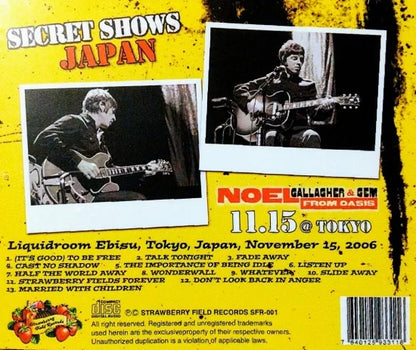 Noel Gallagher & GEM / Unplugged In Tokyo (1CDR)