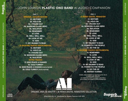 PAUL McCARTNEY & WINGS / JOHN LENNON / AI - AUDIO COMPANION 8 CD Set