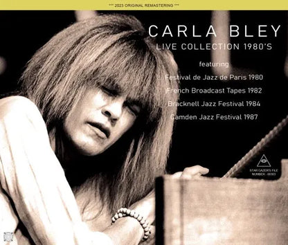 CARLA BLEY / LIVE COLLECTION 1980'S (4CDR)