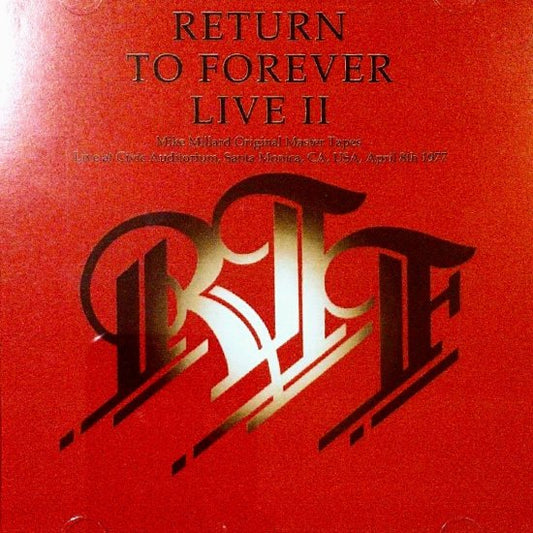 RETURN TO FOREVER / LIVE II (2CDR)
