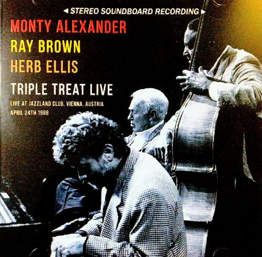 Monty Alexander Ray Brown Herb Ellis / Triple Treat Live (2CDR)