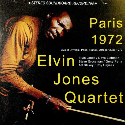 Cuarteto Elvin Jones / París 1972 CAJA DE SONIDO ESTÉREO (2 CD)