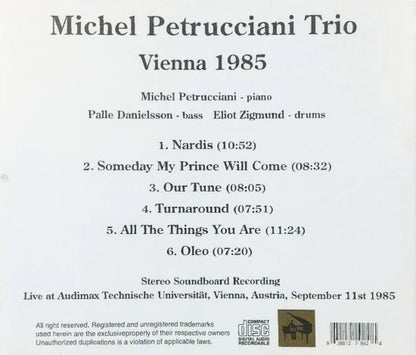 Michel Petrucciani Trio / Viena 1985 ESTÉREO SOUNDBOARD (1 CDR)