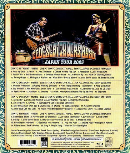 TEDESCHI TRUCKS BAND / COMPLETE TOKYO 2023 (4BDR)