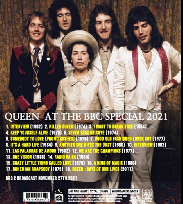 QUEEN / AT THE BBC SPECIAL 2021 (1BDR)