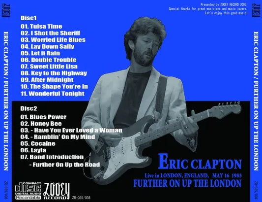 ERIC CLAPTON / FURTHER ON UP THE LONDON (2CDR)