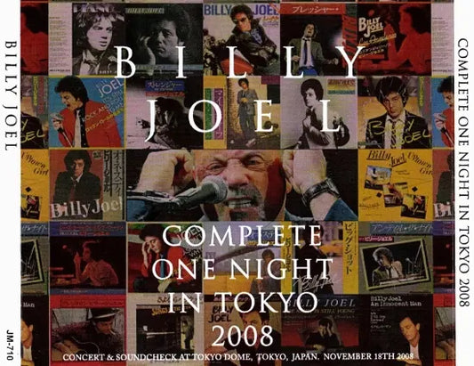 BILLY JOEL / COMPLETE ONE NIGHT IN TOKYO 2008 (3CDR)