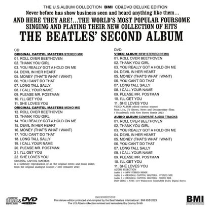 THE BEATLES / SECOND ALBUM THE U.S.ALBUM COLLECTION (1CD+1DVD)