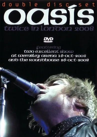 OASIS / TWICE IN LONDON 2008 PRO SHOT (1DVDR)