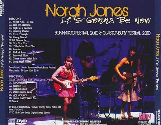 NORAH JONES / IT'S GONNA BE NOW (1CDR+1DVDR)