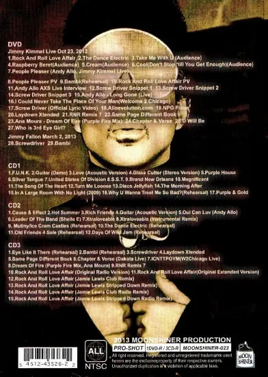 Prince / Andy, Who Is 3rd Eye Girl? (1DVDR+3CDR)