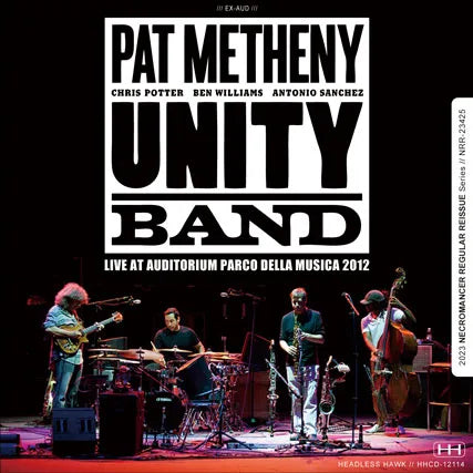 PAT METHENY UNITY BAND / LIVE IN ROMA 120714 (2CDR)