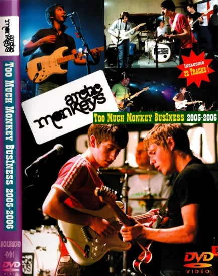 ARCTIC MONKEYS / TOO MUCH MONKEY BUSINESS 2005-2006 (1DVDR)