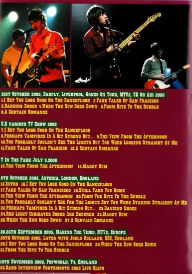 ARCTIC MONKEYS / TOO MUCH MONKEY BUSINESS 2005-2006 (1DVDR)