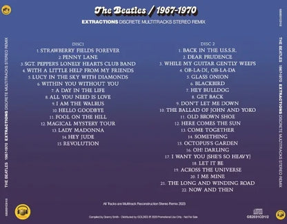 THE BEATLES / 1962-1966 & 1967-1970 EXTRACTIONS (2CD+2CD)